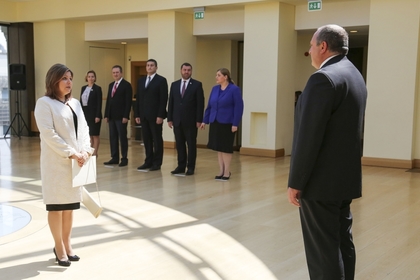Ambassador Dessislava Ivanova presented her credentials to the President of Georgia   